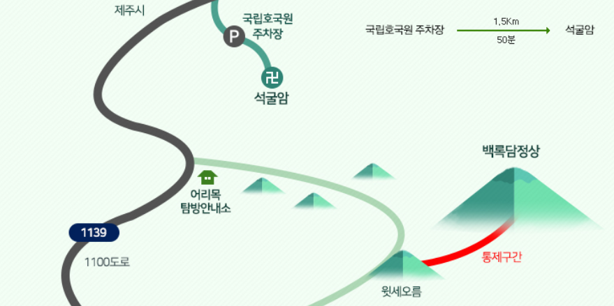 석굴암 탐방로