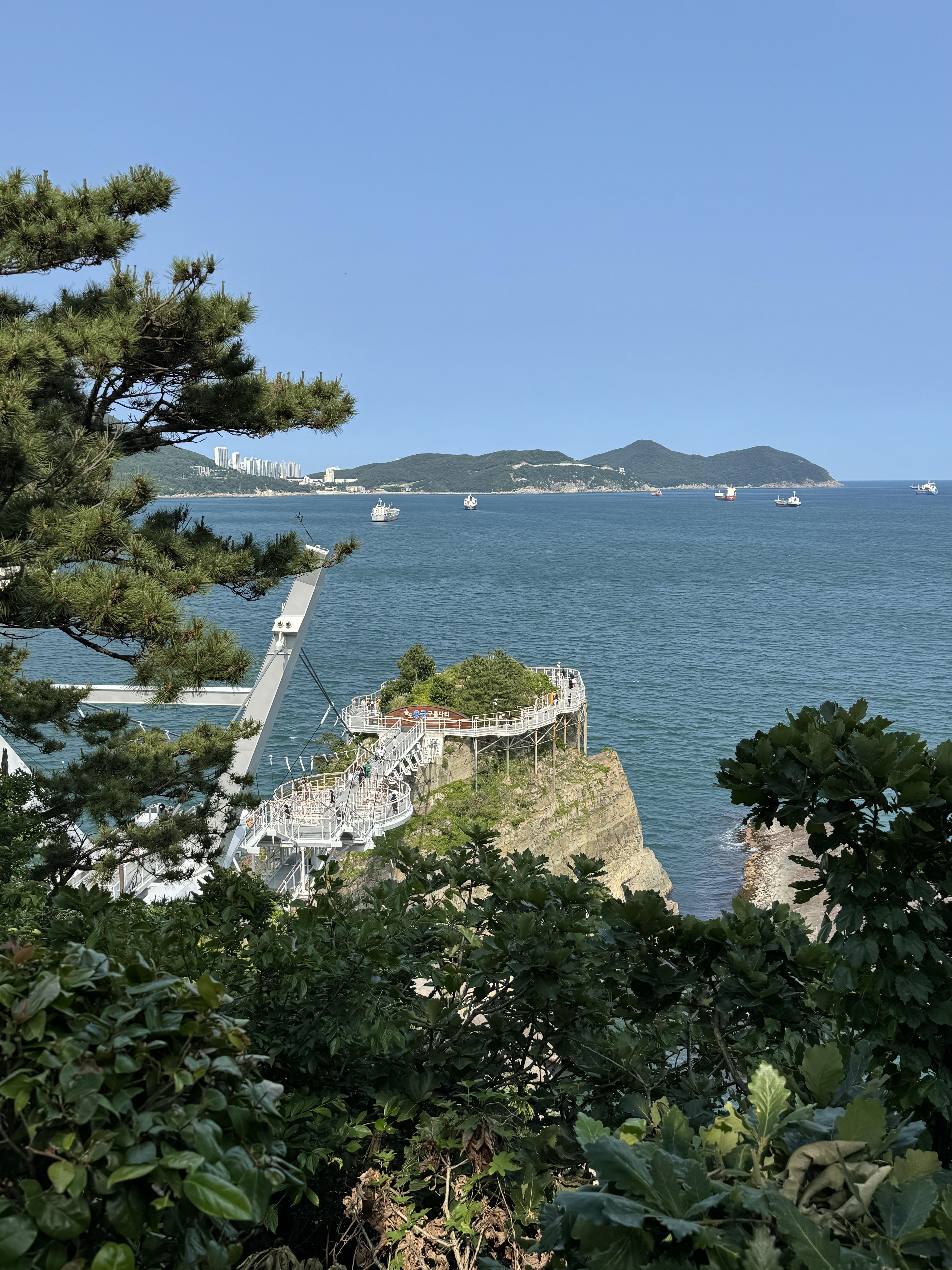 암남공원-둘레길-용궁구름다리-풍경