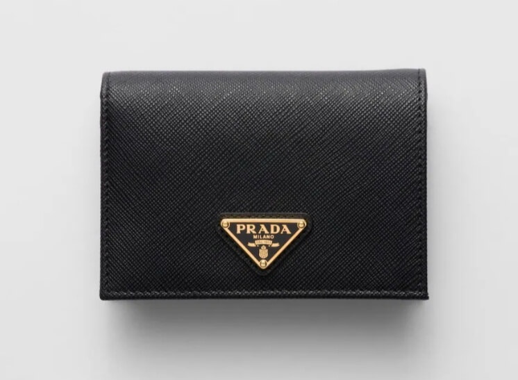 프라다 Prada 사피아노 트라이앵글 지갑