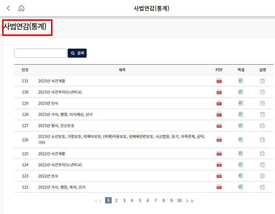 대법원 나의사건검색 이용방법