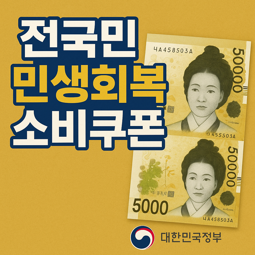 민생회복 소비쿠폰