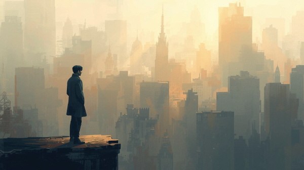 이해되지 않는 세계 앞에서 멀어지는 마음에 관한 그림