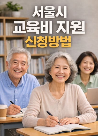 서울시 평생교육이용권 신청 방법 신청 대상 사용처 총정리!