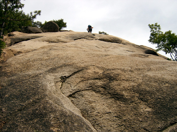 북한산 족두리봉(Jokduribong Peak of Bukhansan Mountain)
