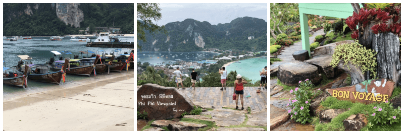 톤사이항구, 피피섬 뷰포인트 사진