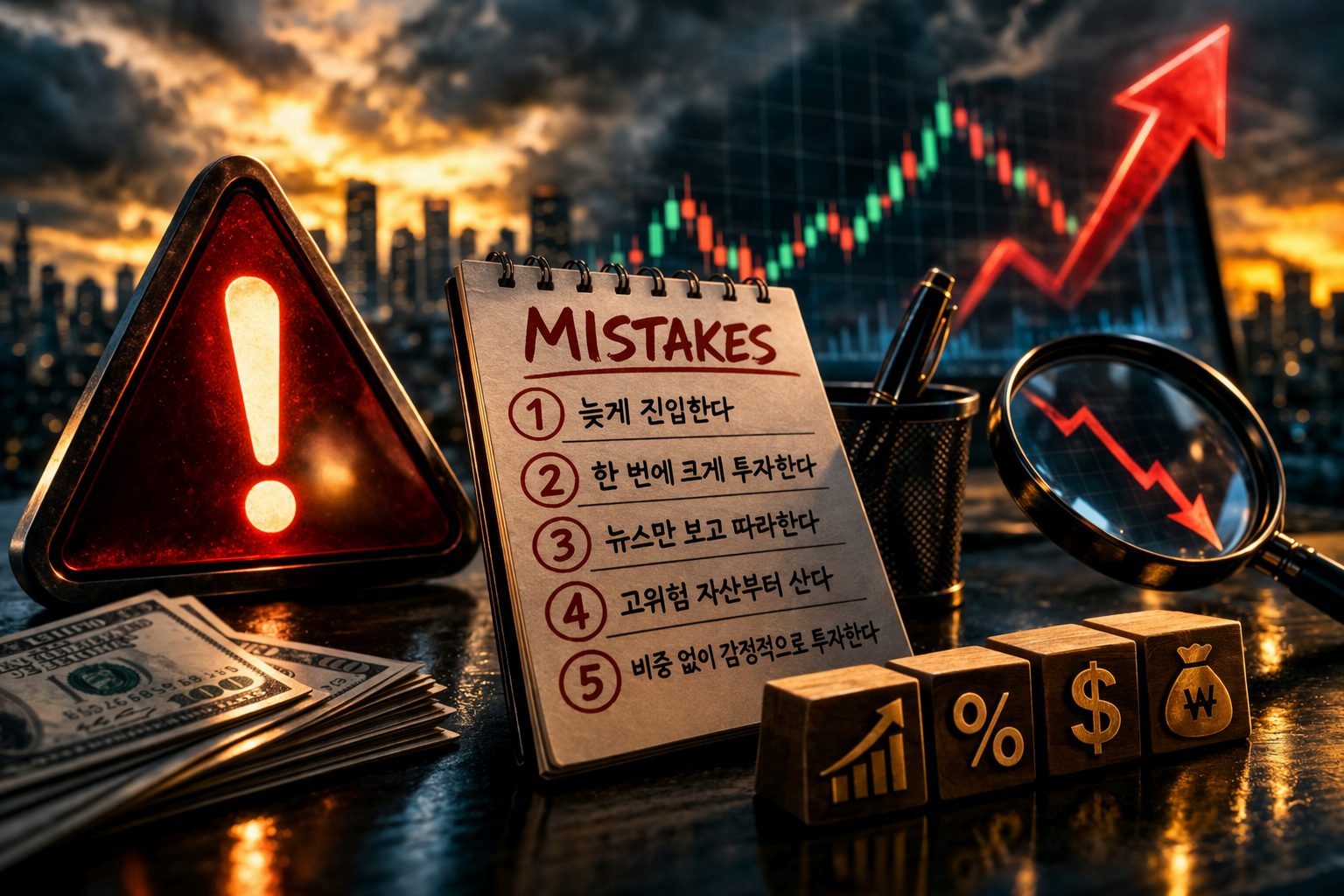 상승장 초입에서 반드시 피해야 할 투자 실수 5가지