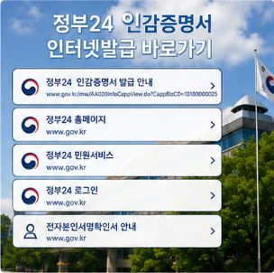 인감증명서 인터넷발급 이용 시 꼭 알아둘 사항
