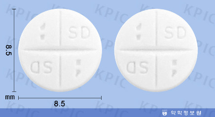 슈다페드정 용법 및 복용량