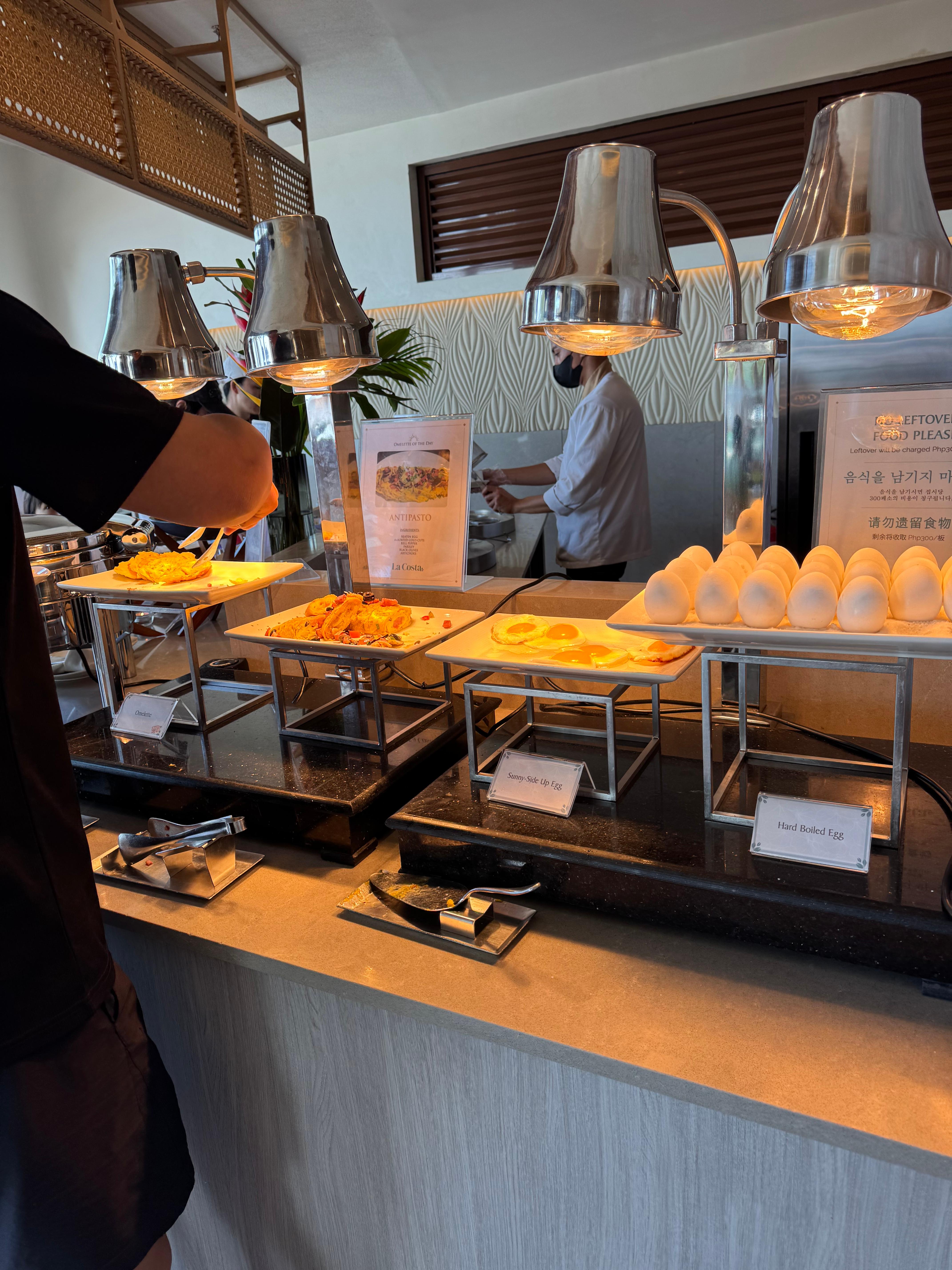 헤난 프리미어 코스트 리조트 조식