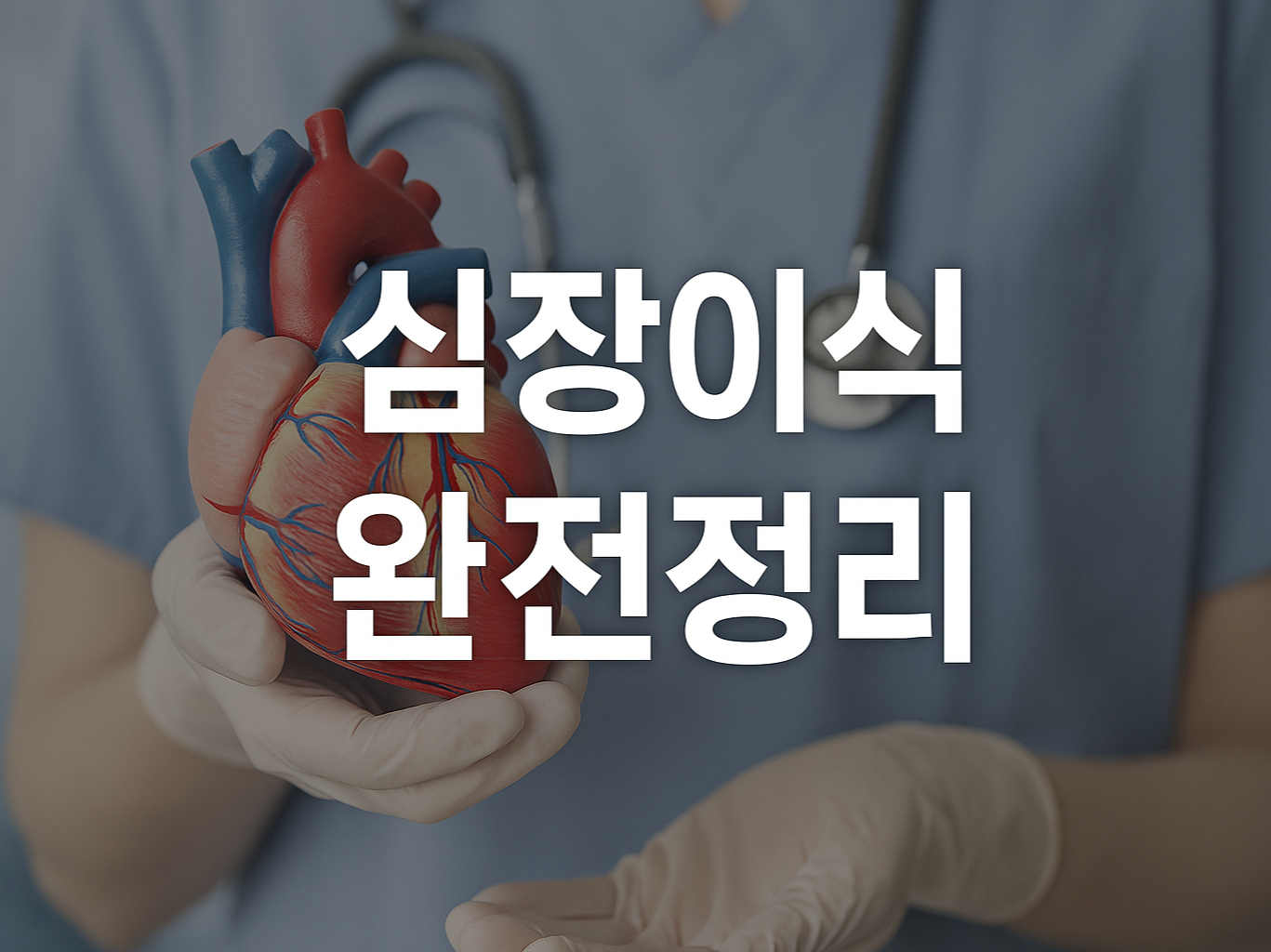심장이식 완전정리 – 수술 과정과 이식 절차 총정리