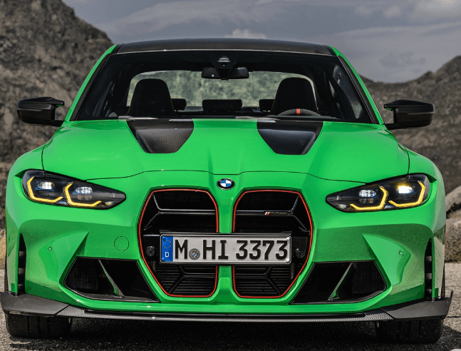 BMW M3 CS 외관 및 내부 디자인