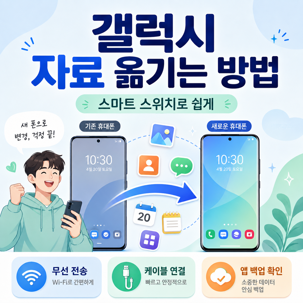 갤럭시 자료 옮기는 방법, 직접 해보니 쉬울까?