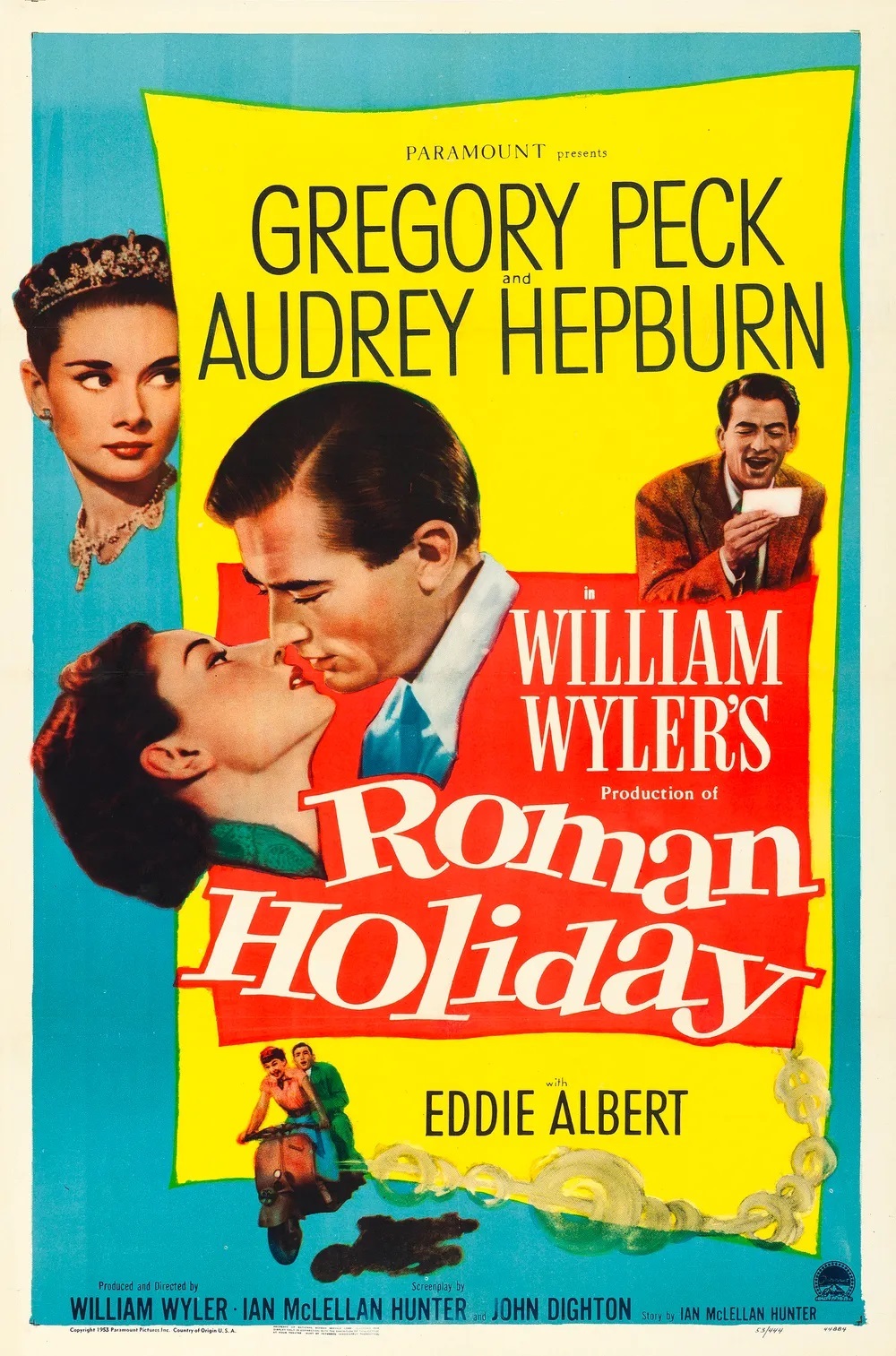 로마의 휴일(Roman Holiday, 1953)