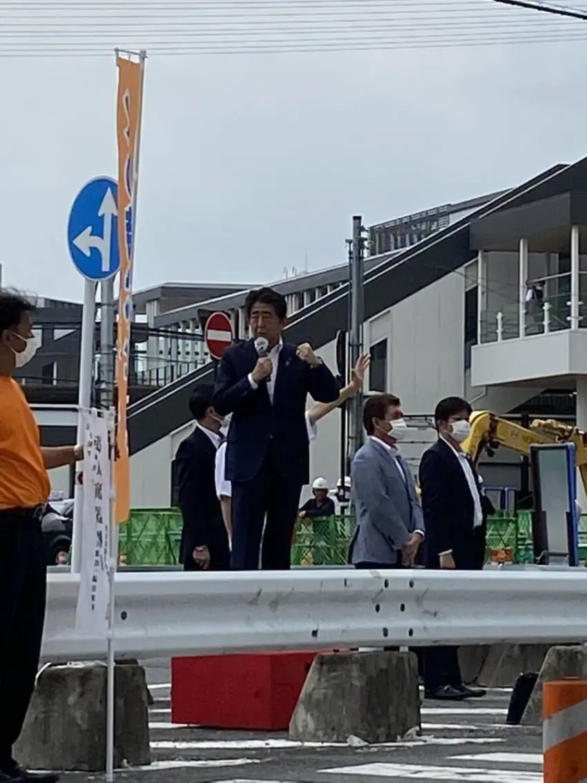 아베 전 일본 총리 총격 피습 사망