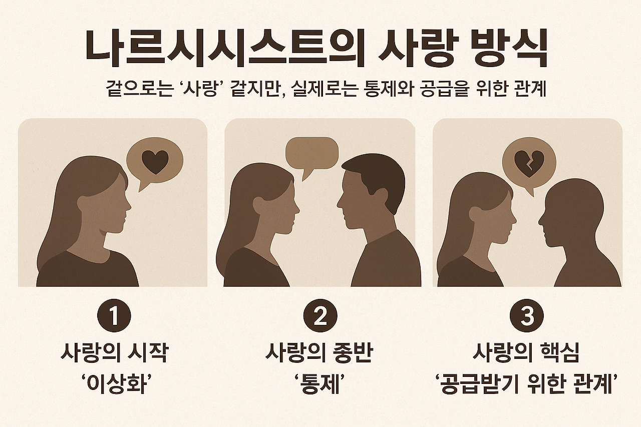 나르시시스트의 사랑 방식