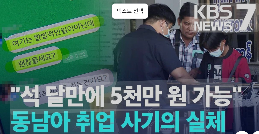 취업사기 기승
