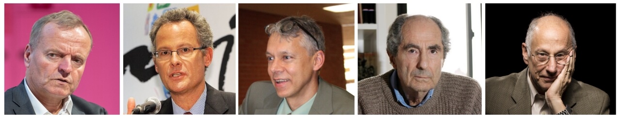 만프레드 슈피처 독일 울름대 정신병원장, IT 미래학자 니콜라스 카, 美 에모리대 교수 마크 바우어라인, 소설가 필립 로스, 세계적 마케팅전문가 데이비드 와인버거