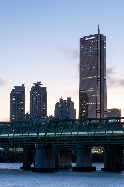 63스퀘어 야경 사진