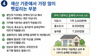 기초연금 수급자격 재산 기준 총정리|집 있어도 받을 수 있을까?4