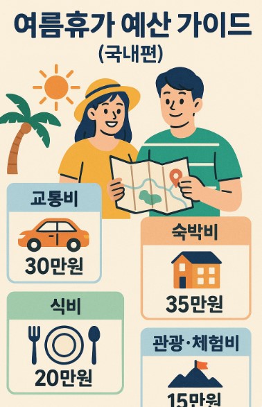 여름휴가 예산 가이드 (국내편) 관련 사진