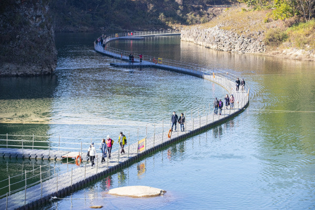 겨울 협곡 트레킹 명소 철원