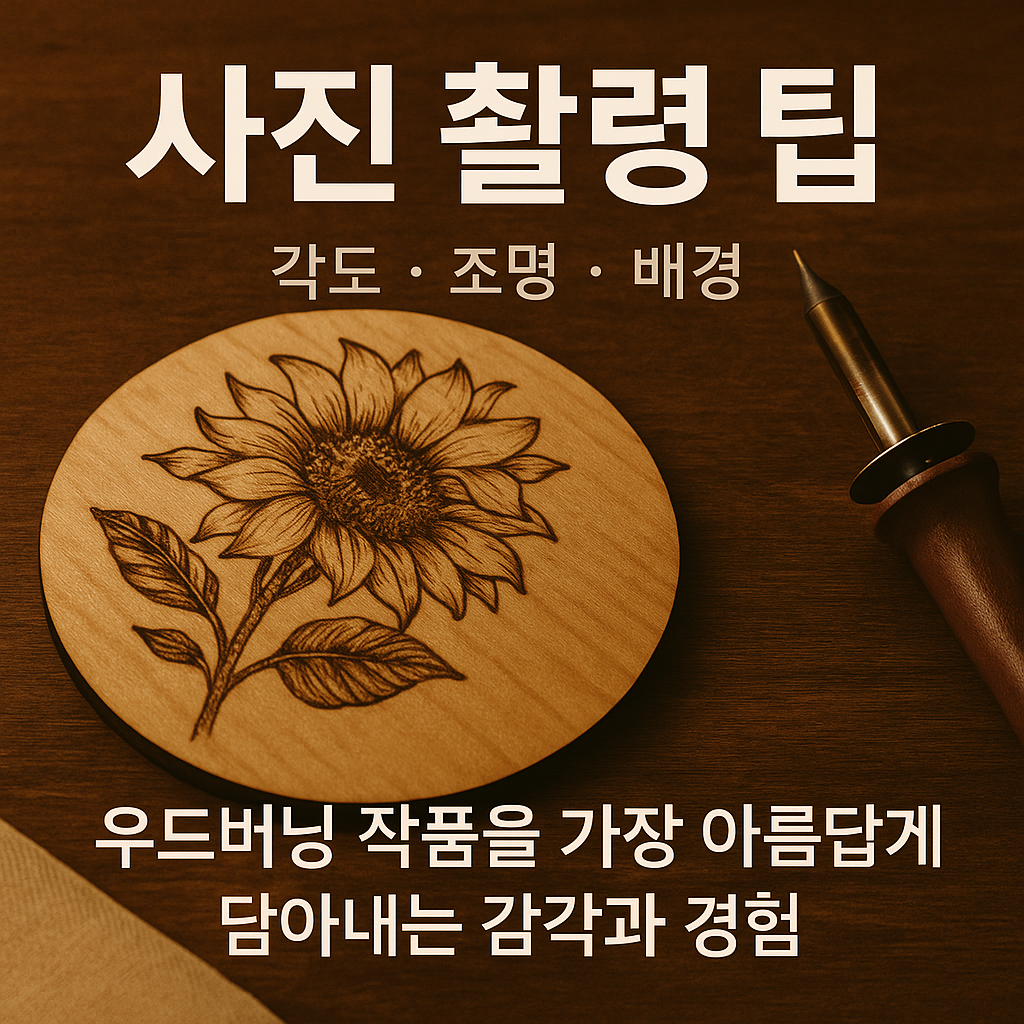 사진 촬영 팁 (각도, 조명, 배경)