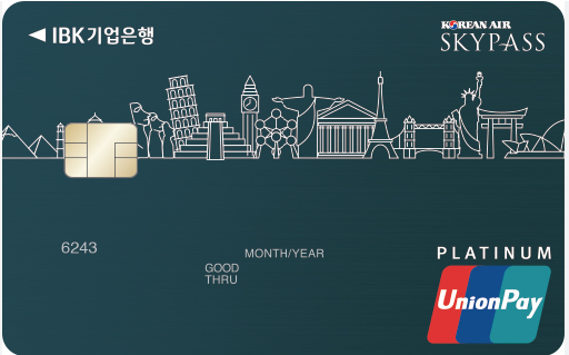 IBK 기업은행 마일앤조이카드