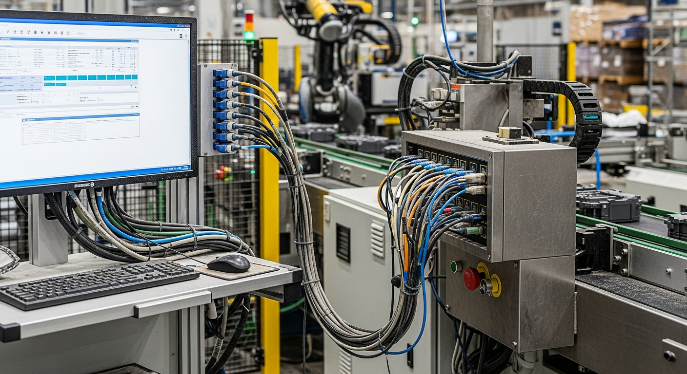 현장 중심 업무 사이클 및 자동화 시스템 단계