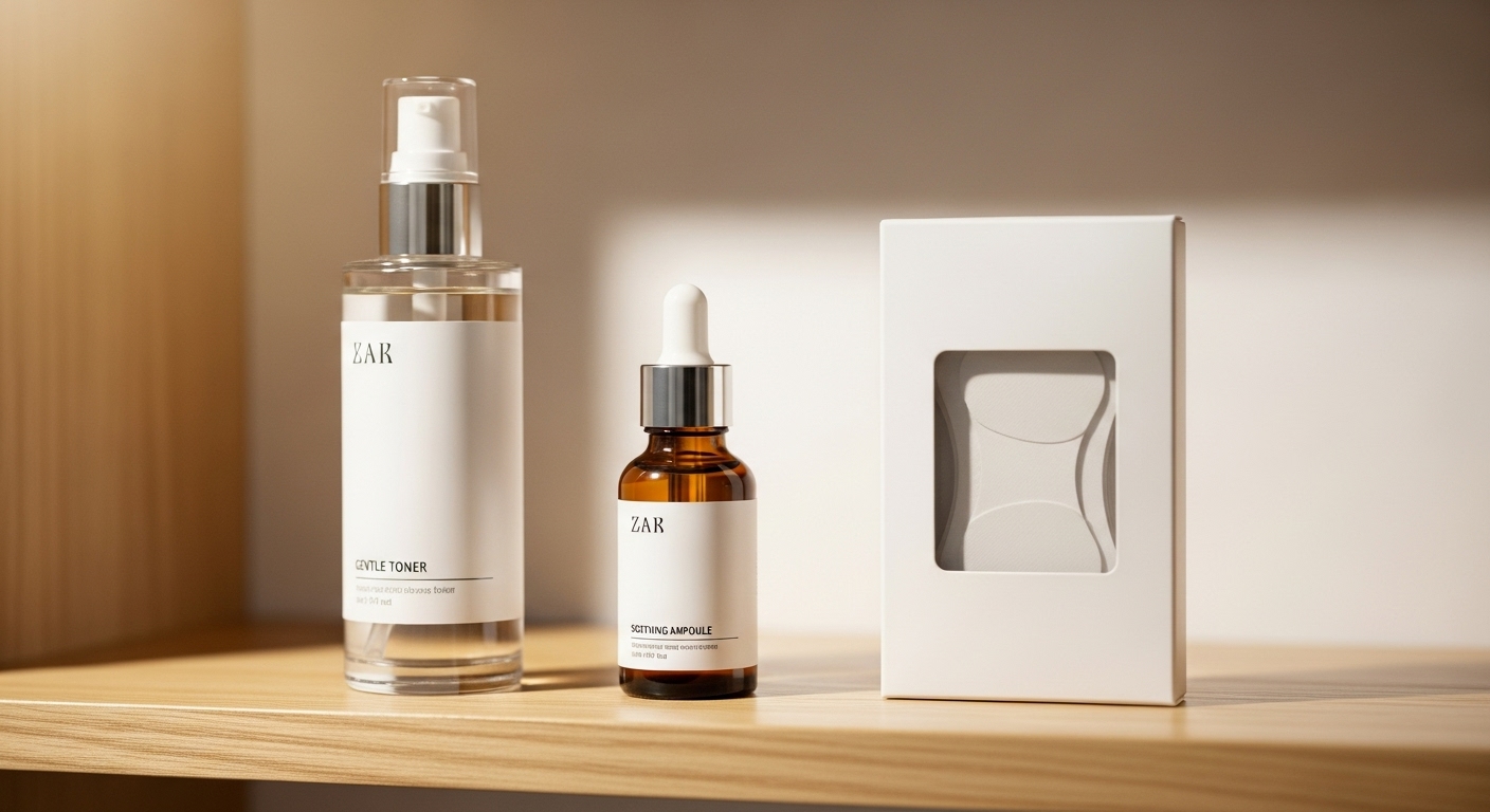 좁쌀 여드름의 초기 단계 특징