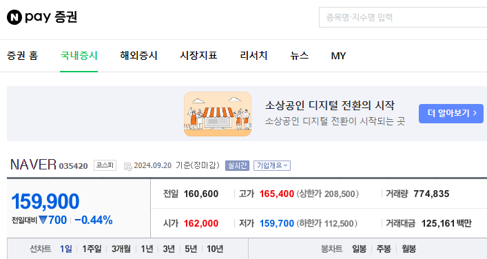 네이버 증권