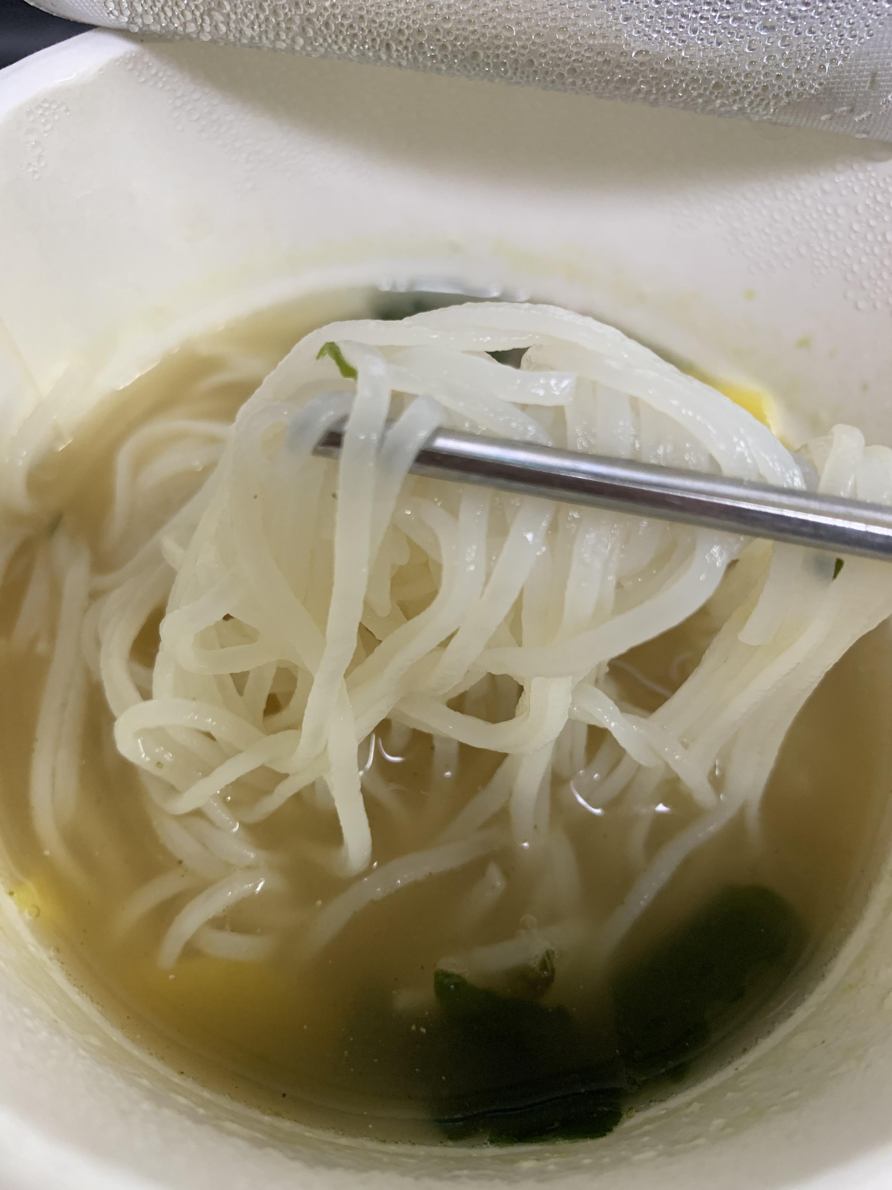 농심 후루룩쌀국수 미역국 해장 후기