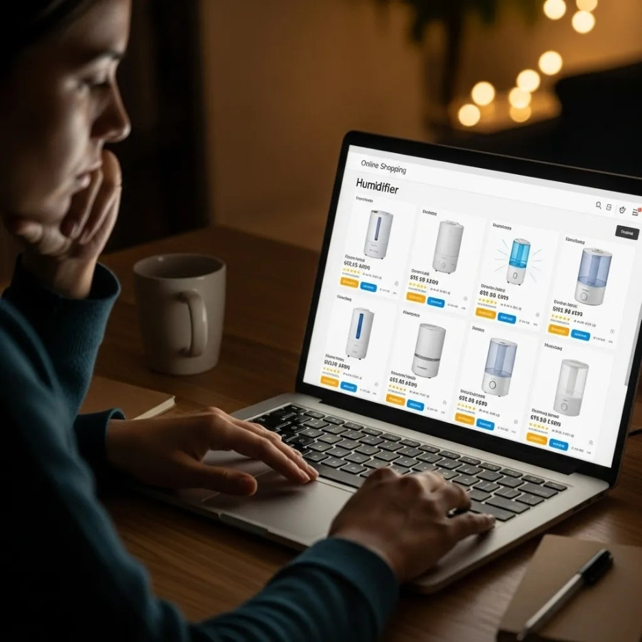망설이게 되는 딱 한 가지, 가격과 가습 방식