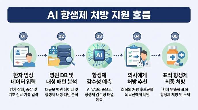 맞는 항생제를 고르는 게 먼저입니다