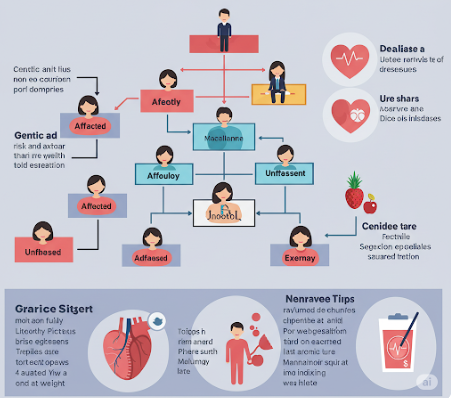 심혈관 질환 가족력 이미지