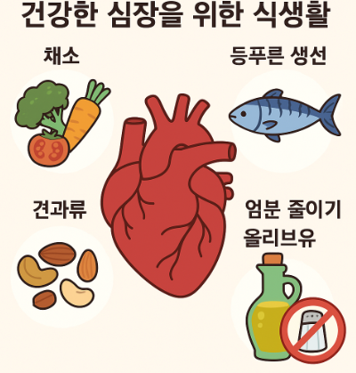 건강한 심장에 필요한 요소 사진