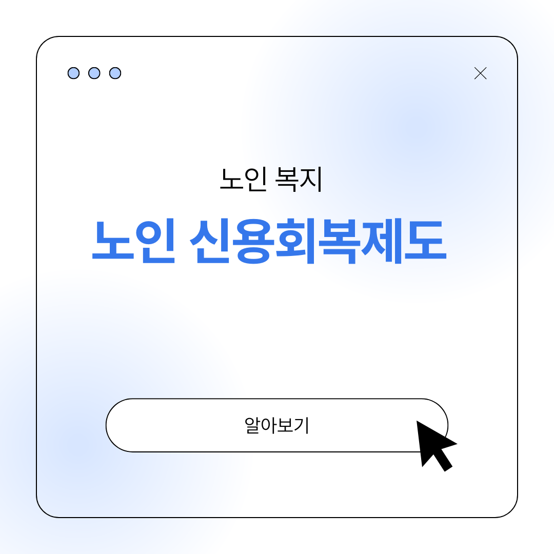 노인 신용호복지원제도