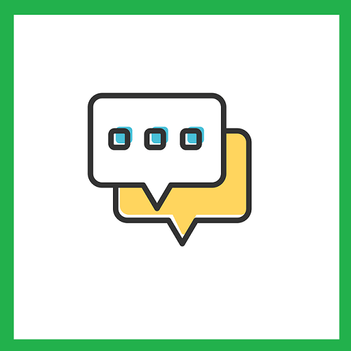 채팅-말풍선-일러스트