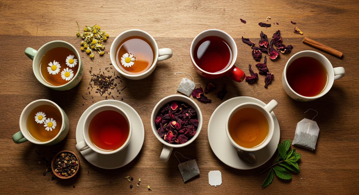 유명 카페 티 비교 리뷰 🍵 ❘ 스타벅스부터 루이보스까지, 어떤 티가 내 취향일까?