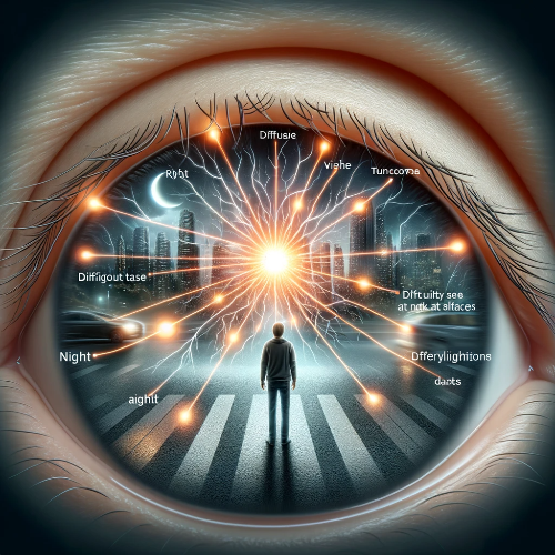 녹내장의-증상을-묘사하는-이미지