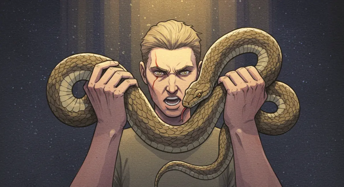 뱀을 잡는 꿈해몽