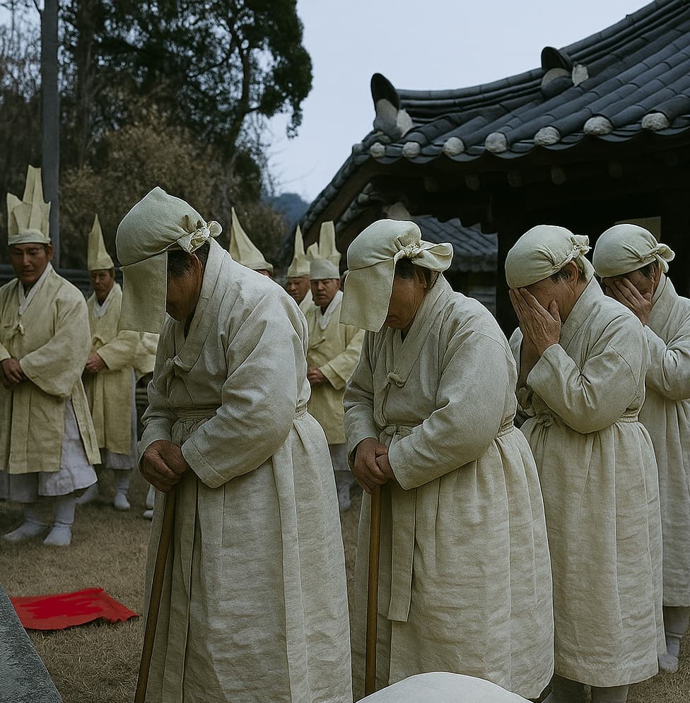 한국 전통 장례식 ㅣ전통 상례문화 ㅣ 상복과 장례풍습의상징