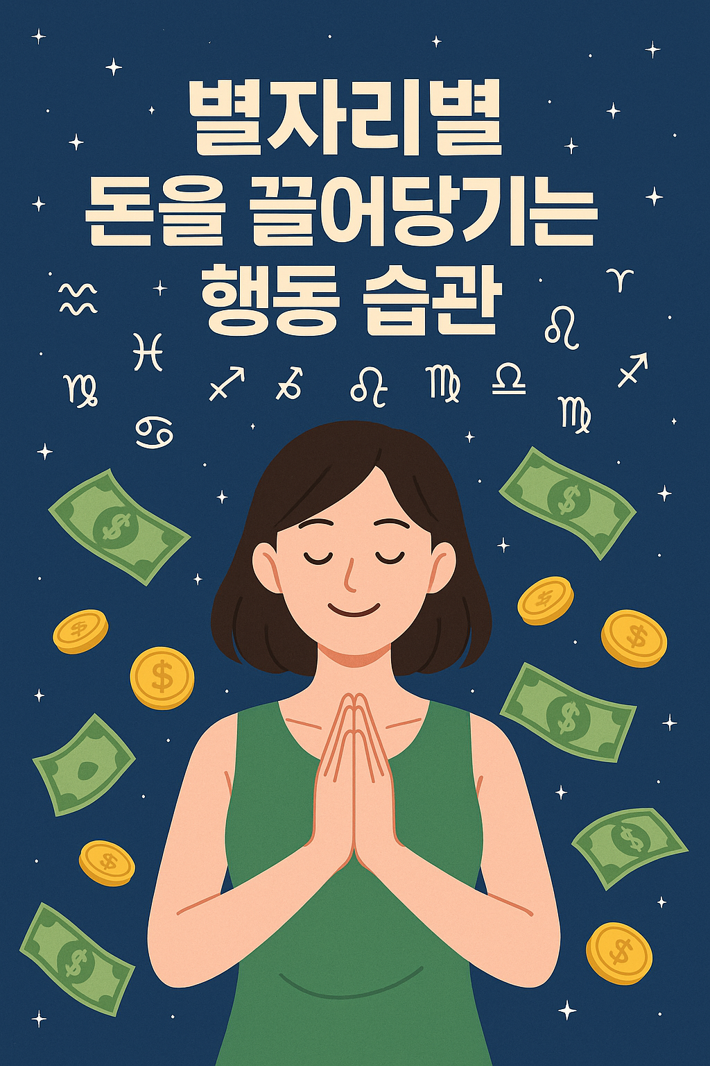 별자리별 돈을 끌어당기는 행동 습관