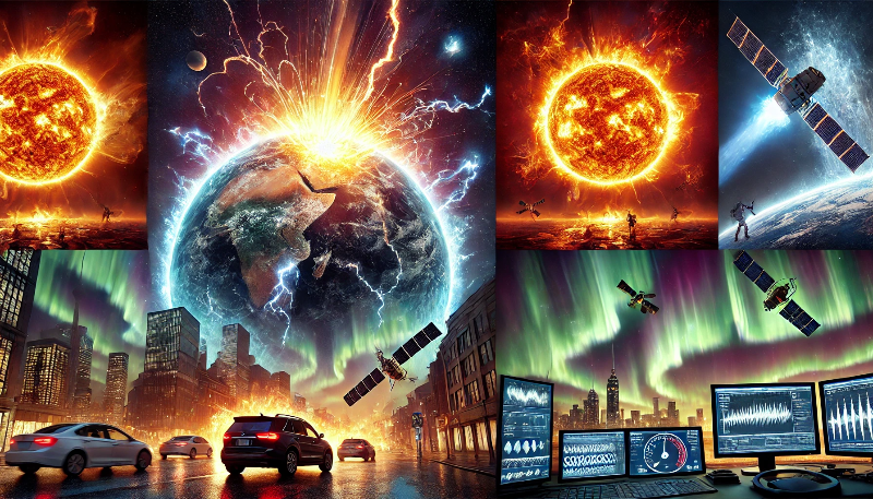 태양 플레어와 GPS 오작동 - 보이지 않는 우주 폭풍의 위협