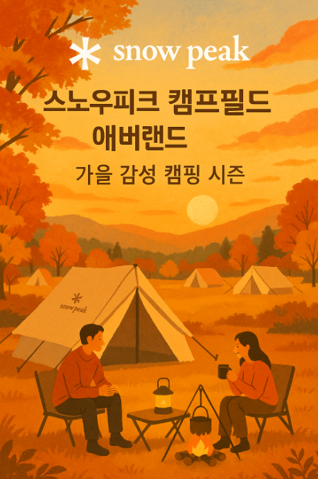 스노우피크 캠프필드 에버랜드 관련자료