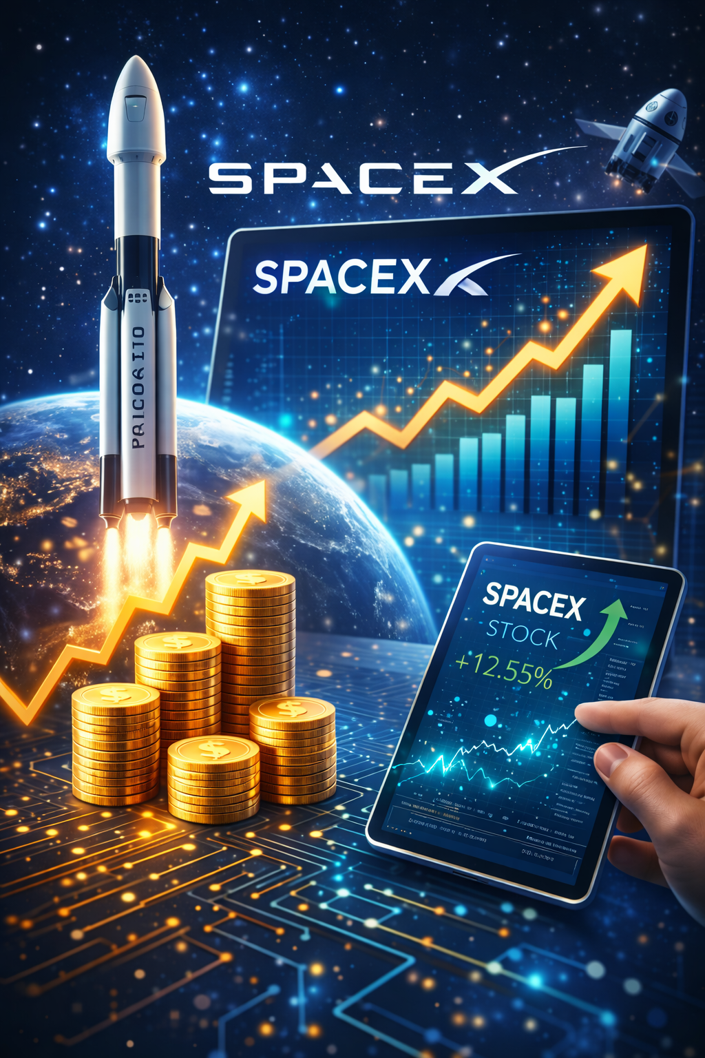 스페이스 X 상장 (나스닥100, 수혜주, 투자전략)