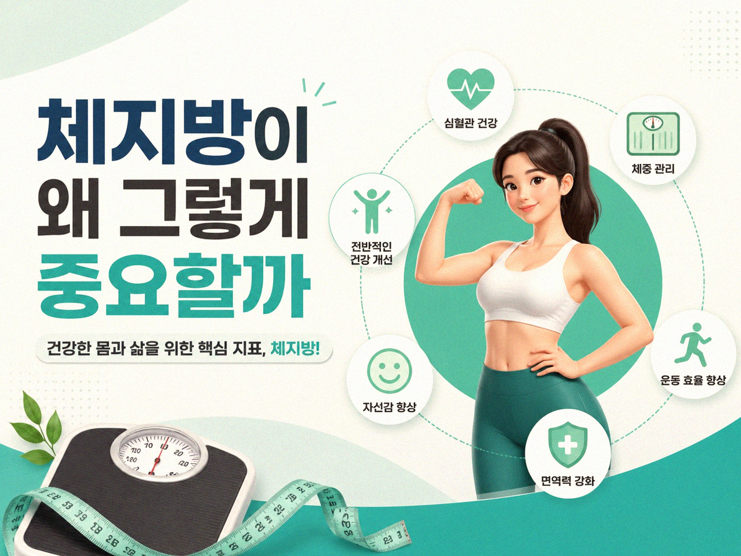 체중보다 체지방률이 중요하다고? 그 이유는 무엇일까