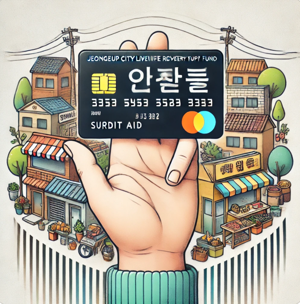 2025년 정읍시 민생회복지원금 신청 방법과 사용처, 지원금 30만원 혜택