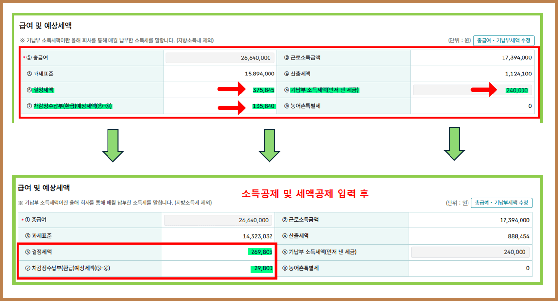 홈택스에서 연말정산 환급금 조회하기5