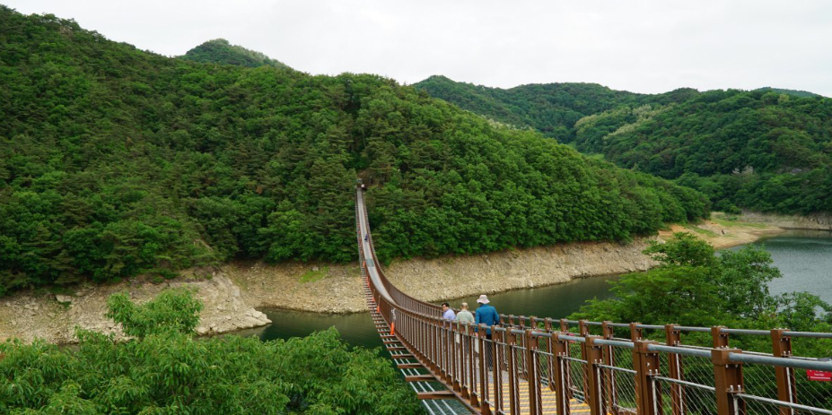 제천 옥순봉 출렁다리
