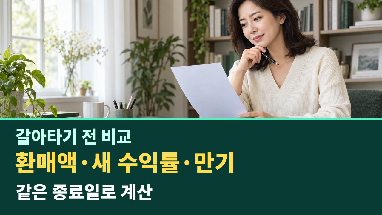 달러 RP 환매 예상액 새 약정조건 만기일을 비교한 뒤 결정하는 투자자 안내